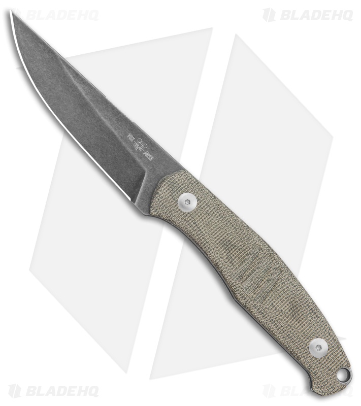 GiantMouse Vox/Anso GMF2 Green Micarta SW | Blade HQ