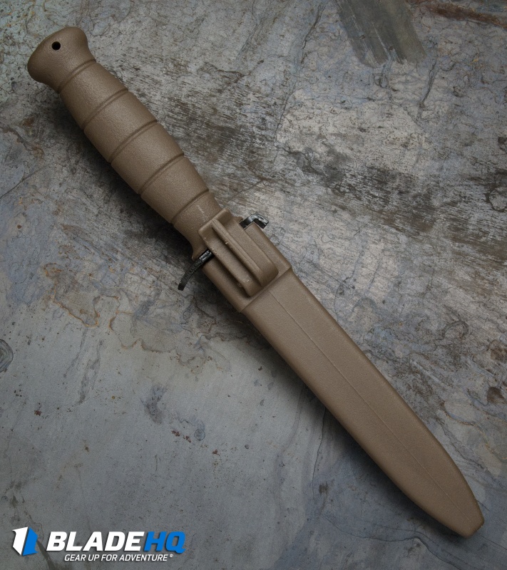 Glock Field Fixed Blade Knife Brown (6.5" Black) KD39179