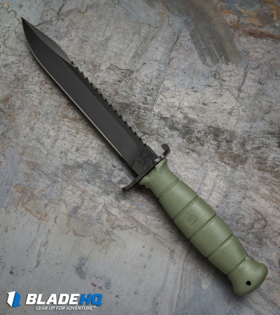 Glock Field Fixed Blade Knife OD Green (6.5" Black) KF39181