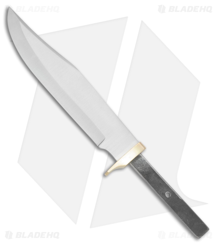 Tallen Bowie Fixed Blade Knife Blank (8" Satin) BL-002