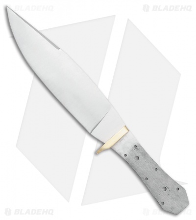 Tallen Coffin Bowie Fixed Blade Knife Blank (7.5" Satin) 
