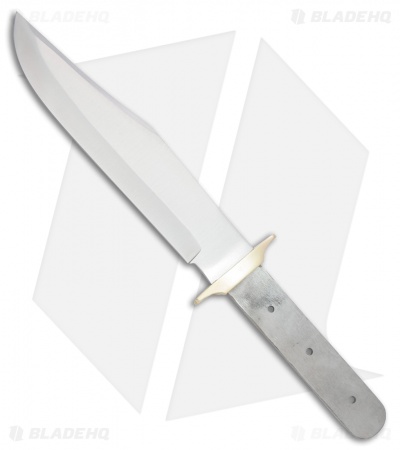 Tallen D.I.Y. Bowie Fixed Blade Knife Stainless Steel (9.75" Satin)