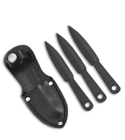 Tallen Little Arrow Black Set of 3 Throwing Knives