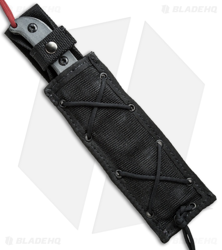 Hazen Knives Bush Mate 1095 Series Fixed Blade Knife Micarta (4.625" Black)