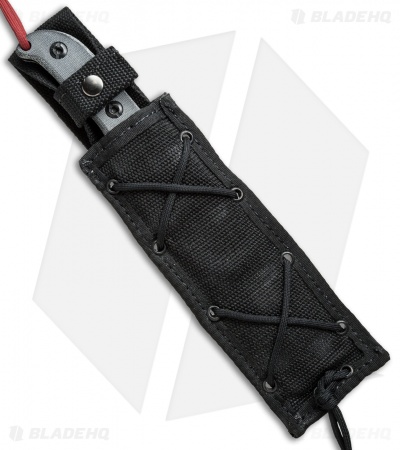 Hazen Knives Bush Mate 1095 Series Fixed Blade Knife Micarta (4.625" Black)