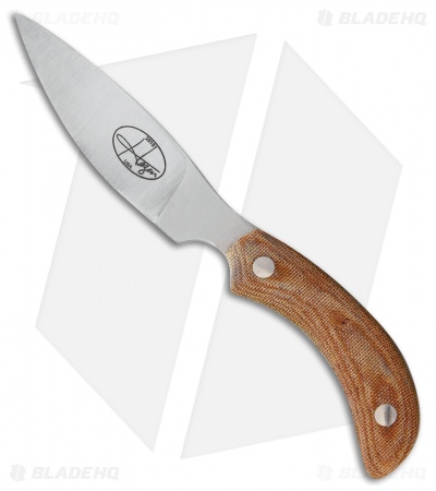 Hazen Knives Contour Hunter Fixed Blade Knife Tan Micarta (3.25" Satin)