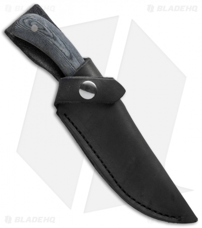 Hazen Knives Lil Fighter Fixed Blade Knife Micarta (3.5" Bead Blast) LIF36
