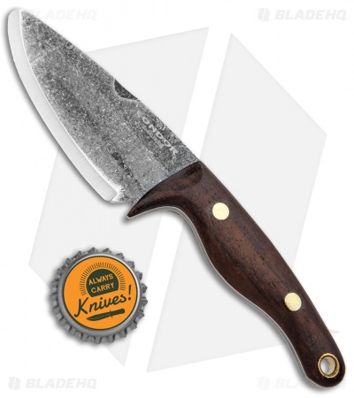 Condor Kimen Fixed Blade Neck Knife Walnut (3.25" Scandi) CTK801-3.7HC