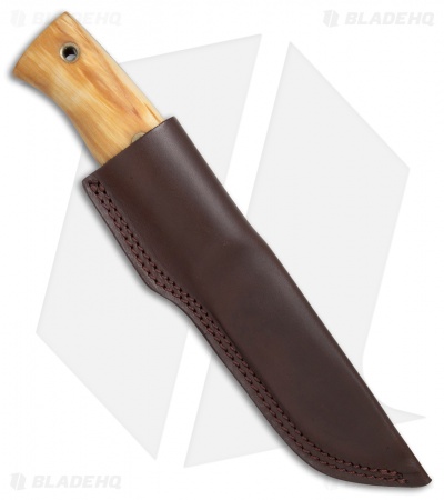 Helle Les Stroud Temagami Carbon Steel Survival Knife (4.25" Plain) #301
