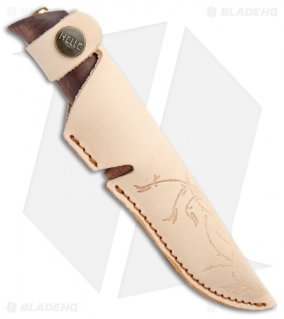 Helle Norway Spire Fixed Blade Knife Dark Birch (3.5" Satin)