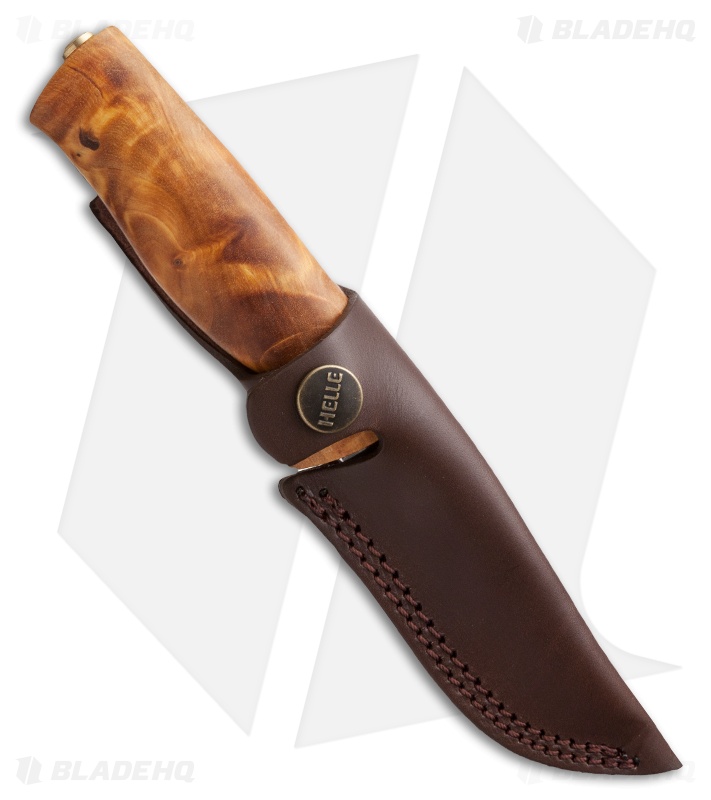 Helle Knives Fossekallen Fixed Blade Knife (3.5" Mirror) #49