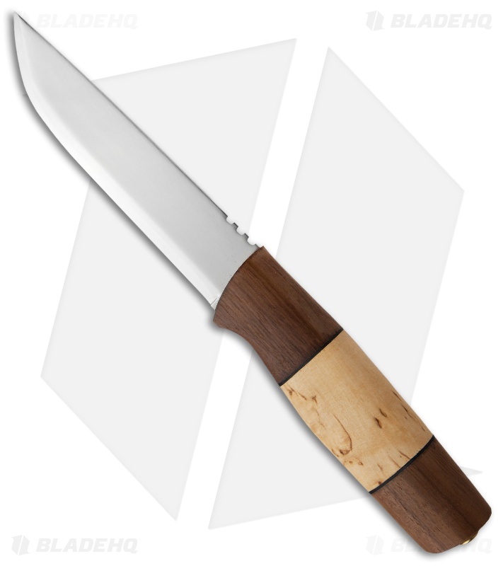 Helle Knives Brakkar Fixed Blade Knife (5" Plain) #90