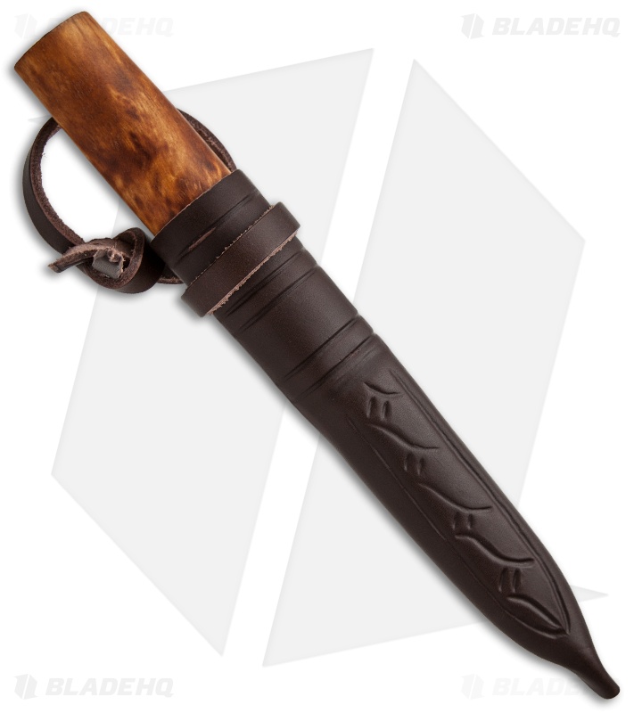 Helle Knives Viking Fixed Blade Knife (4.25" Two-Tone) #96