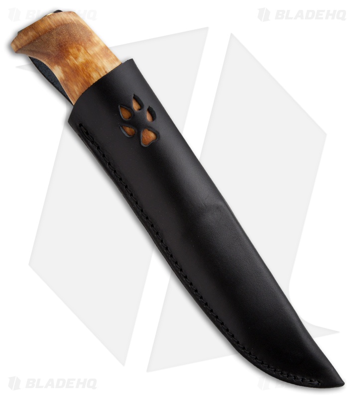 Helle Knives Gaupe Fixed Blade Knife (4.25" Plain) #310