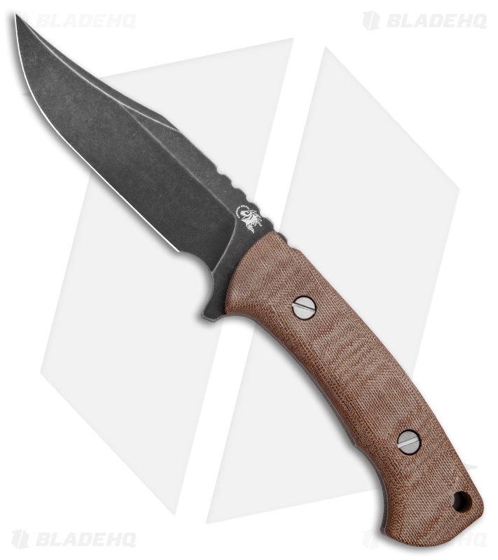 Hinderer The Ranch Bowie Micarta + DLC Clip Point Blade HQ
