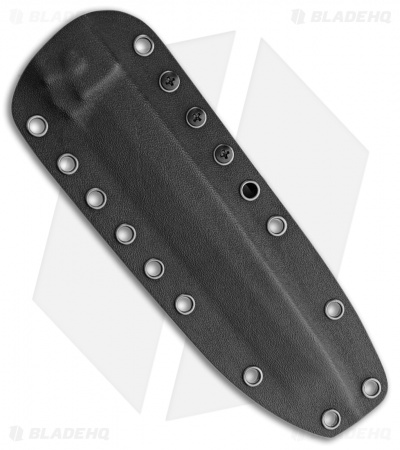Hoffner Knives Beast Fixed Blade Knife Black G-10 (7" Black SW)