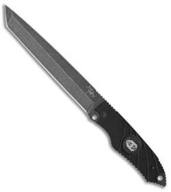 Hoffner Knives Beast Fixed Blade Knife Black G-10 (7" Black SW)