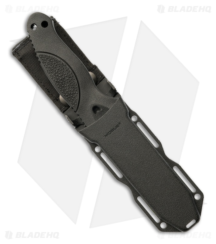 Hogue Knives EX-F02 Tanto Fixed Blade Knife Black (4.5" Black A2) 35240