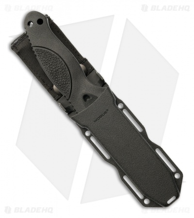 Hogue Knives EX-F02 Tanto Fixed Blade Knife Black (4.5" Black A2) 35240