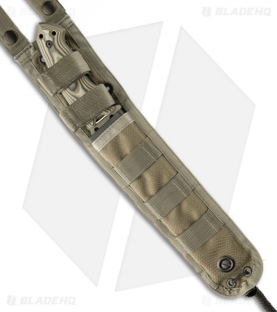 Hogue Knives EX-F01 Tactical Fixed Blade Knife Green G-10 (7" Green) 35151