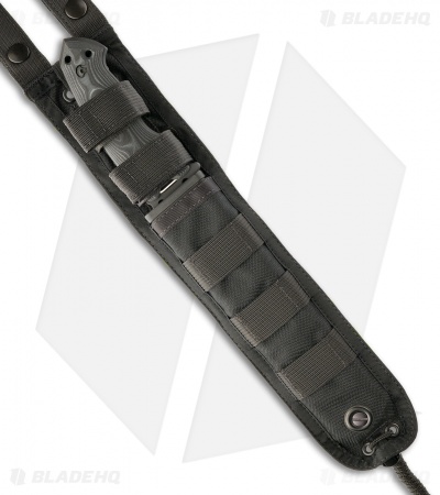 Hogue Knives EX-F01 Large Tactical Fixed Blade Black G10 (7" Plain) 35159*DISC*