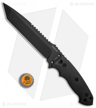 Hogue Knives EX-F01 Large Tanto Fixed Blade Black G-10 (7" Black) 35109