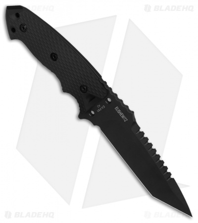 Hogue Knives EX-F01 Tactical Tanto Fixed Blade Black G-10 (5.5" Black) 35129