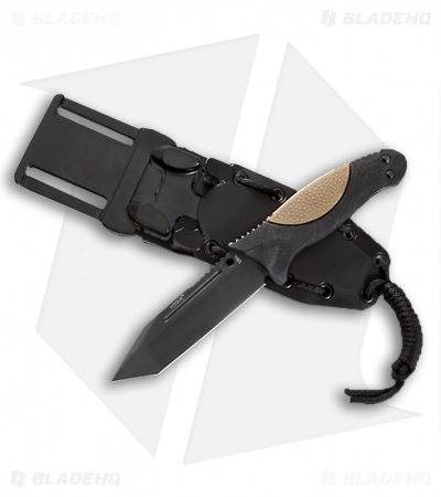 Hogue Knives EX-F02 Hunting Fixed Blade Clip Point Knife Matte Desert Tan