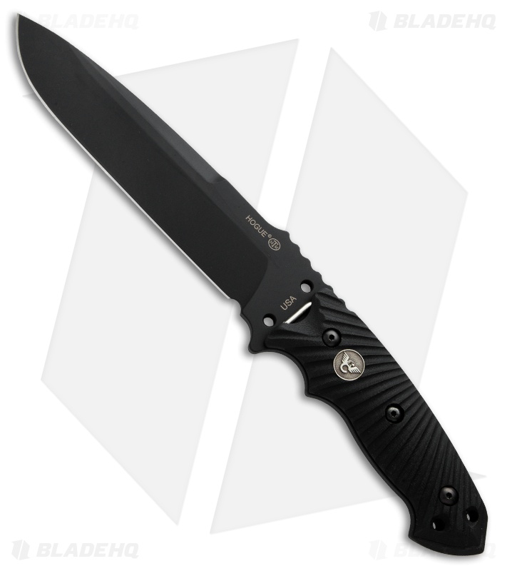 Wilson Tactical/Hogue Knives Star-Light Tactical Fighter Knife (7" Black)