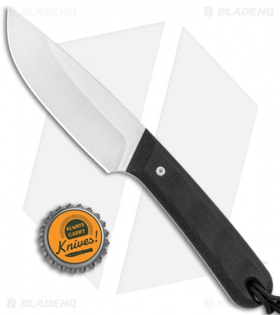James Brand Hell Gap Fixed Knife | Black Satin | Blade HQ