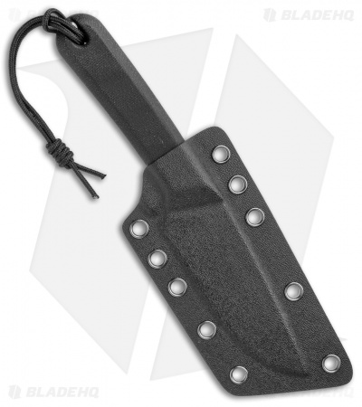 The James Brand Hell Gap Fixed Blade Knife Black Micarta (3.6" Satin)
