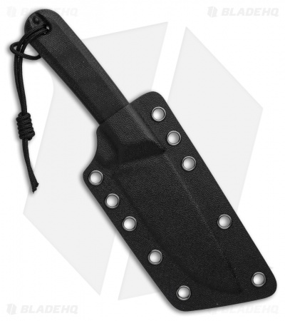 James Brand Hell Gap Fixed Blade Knife Black Micarta (3.6" Black)