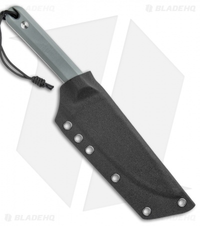 The James Brand The Hell's Canyon Fixed Blade Knife Gray G-10 (5.25" Satin)