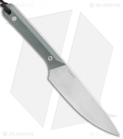 The James Brand The Hell's Canyon Fixed Blade Knife Gray G-10 (5.25" Satin)