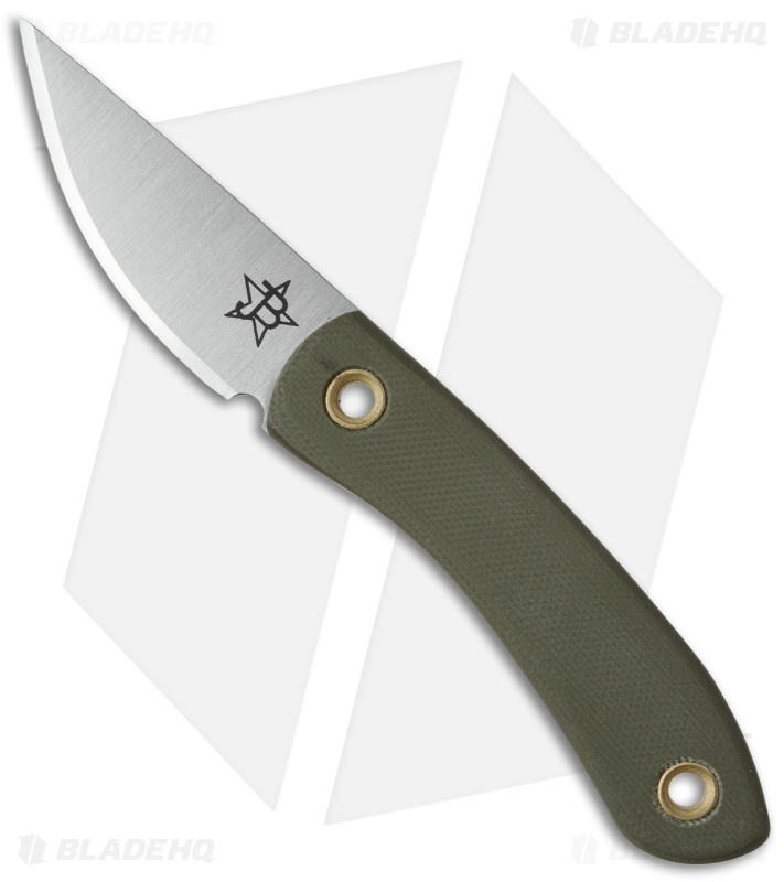 JB Knife & Tool Companion Fixed Blade Knife OD Green G-10 (2.3" Satin)