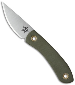 JB Knife & Tool Companion Fixed Blade Knife OD Green G-10 (2.3" Satin)