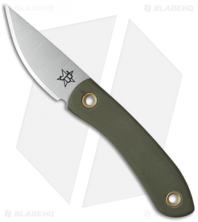 JB Knife & Tool Companion Fixed Blade Knife OD Green G-10 (2.3" Satin)