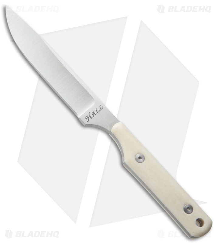 Jeff Hall Custom Neck Knife Bone (2.625" Satin) 
