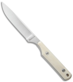 Jeff Hall Custom Neck Knife Bone (2.625" Satin) 