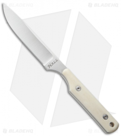 Jeff Hall Custom Neck Knife Bone (2.625" Satin) 