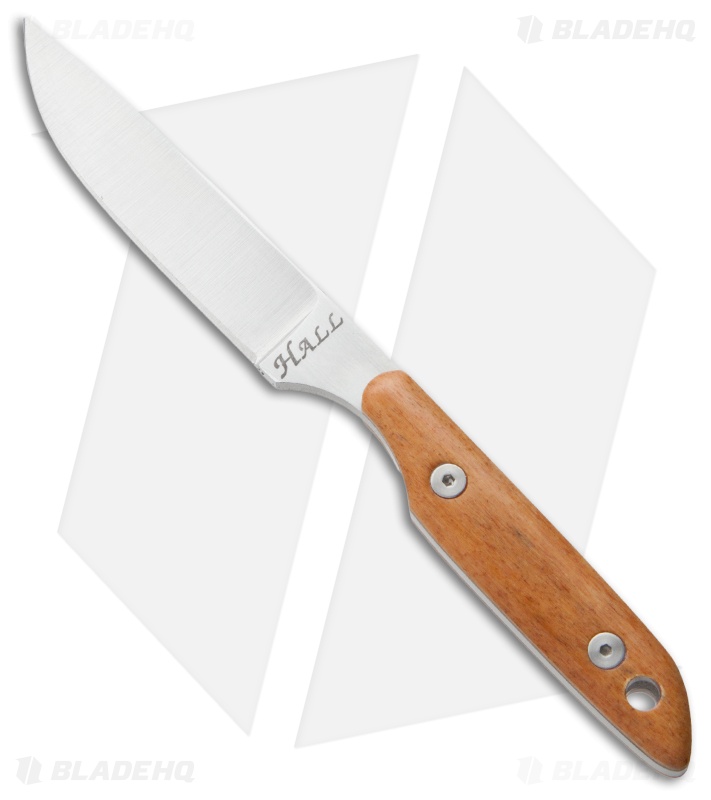 Jeff Hall Custom Neck Knife Giraffe Bone (2.125" Satin) 