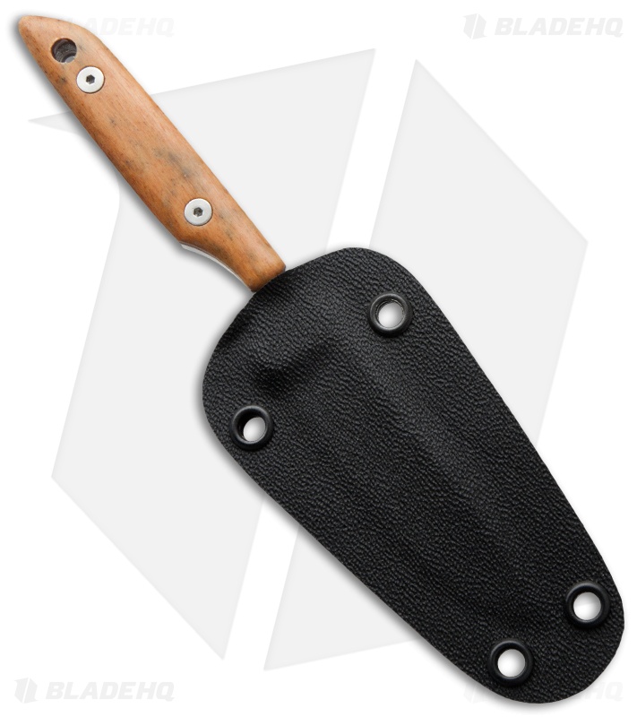 Jeff Hall Custom Neck Knife Giraffe Bone (2.125" Satin) 