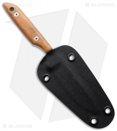 Jeff Hall Custom Neck Knife Giraffe Bone (2.125" Satin) 