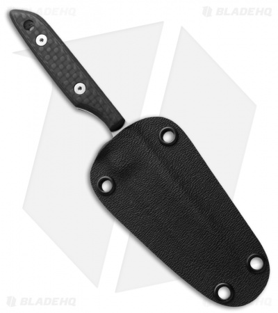 Jeff Hall Custom Neck Knife Carbon Fiber (2.125" Satin) 