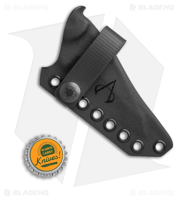 Armatus Carry Ka-Bar Hell Fire Architect Sheath Flat Black Kydex