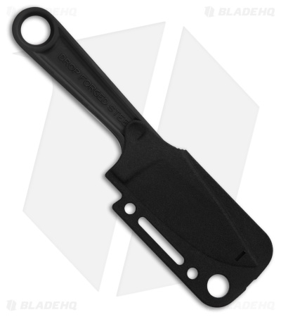 Ka-Bar Forged Wrench Knife Fixed Blade Black Steel (3.125" Black) 1119BK