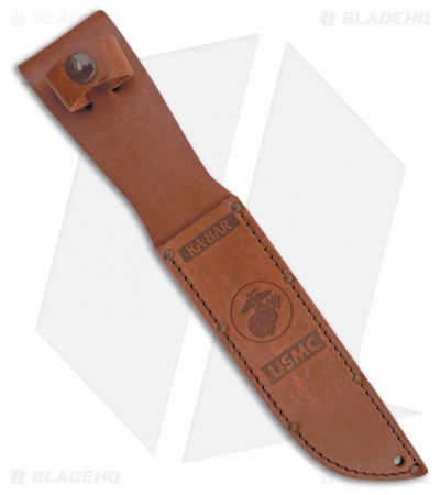 Ka-Bar Full Size USMC Fighting/Utility Leather Knife Sheath (1217S)