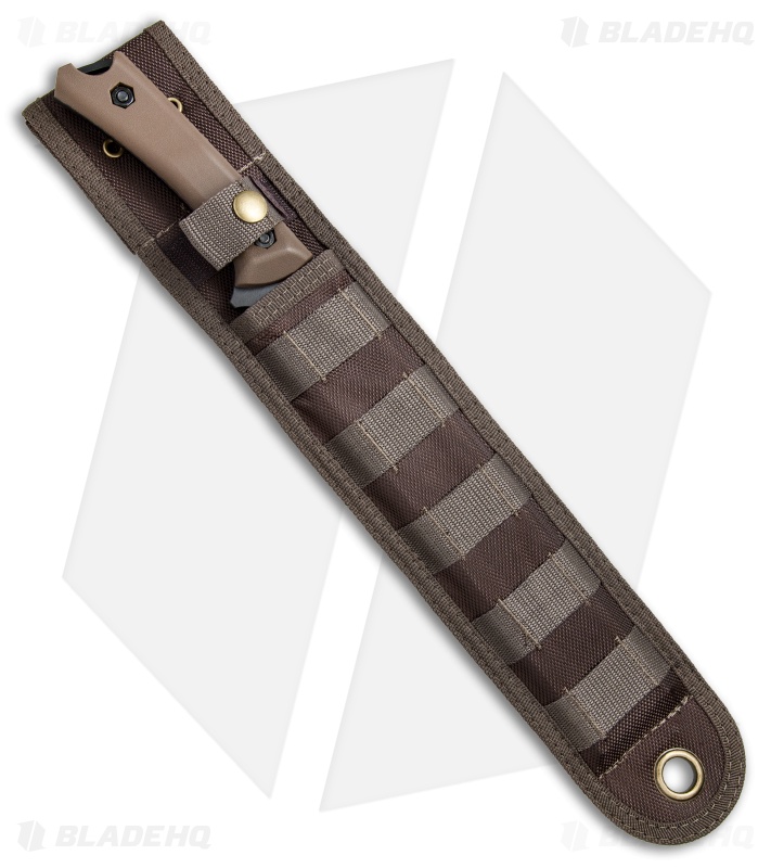 Ka-Bar Jarosz Choppa Fixed Blade Knife Coyote (9.875" Black) 7507