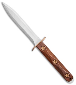 Ka-Bar John Ek 13 Commando Presentation Knife Fixed Blade Walnut (6.6" Mirror)