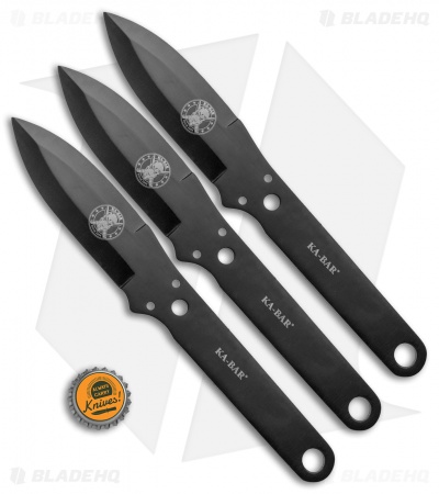 Ka-Bar Throwing Knife Set (Black) 1121